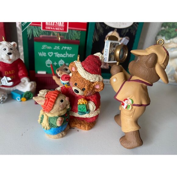 Vintage Hallmark Keepsake Lot 6 Christmas Ornamnets - Picture 6 of 8